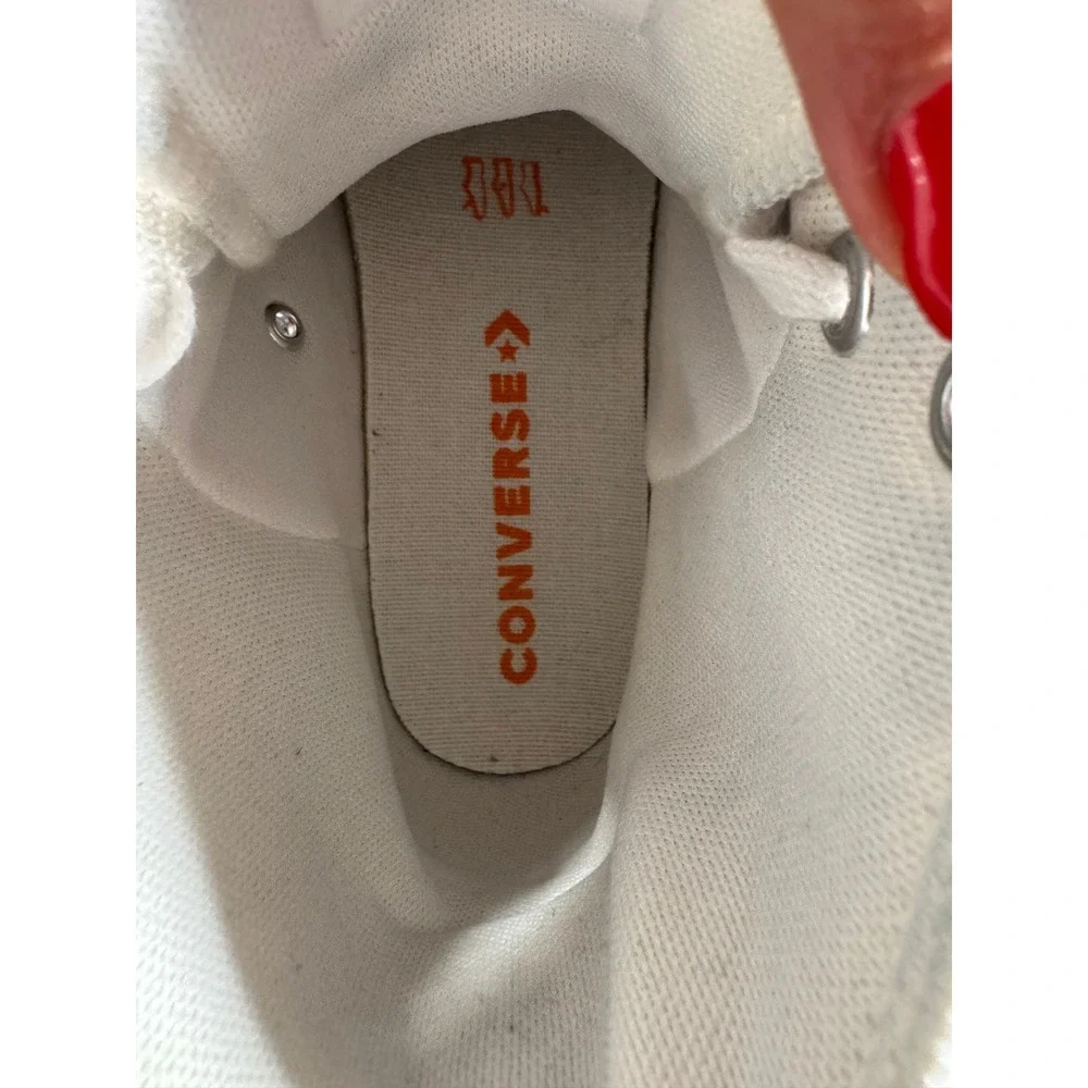 Converse Chuck Taylor All‎ Star CX 2-in-1 White Leather High Top Sneakers Shoes - Picture 10 of 12